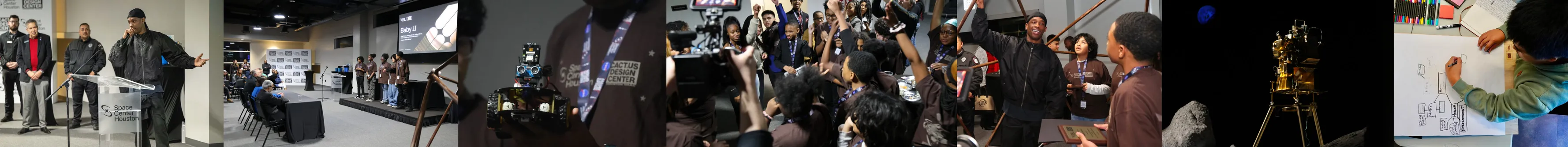 Cactus Design Center & Space Center Houston Host STEM Incubator Student Showcase