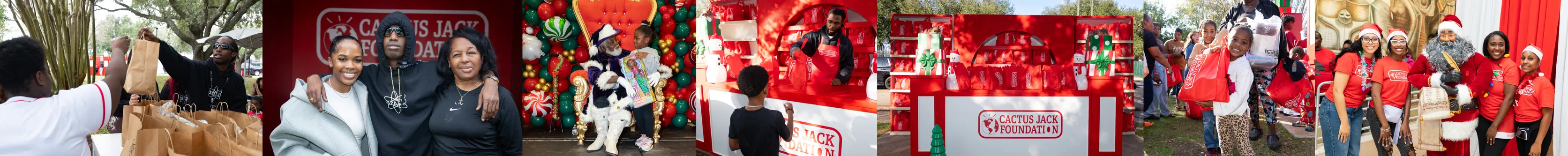 Cactus Jack 6th Annual ‘Winter Wonderland’ Theme Park and Holiday Drive at Texas Southern University